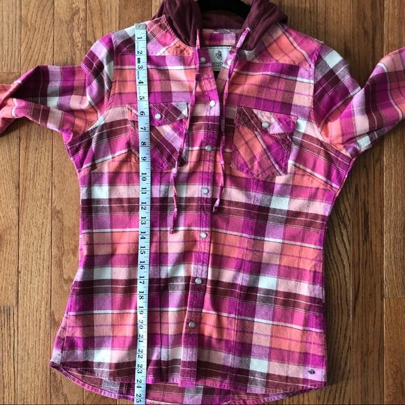 Legendary Whitetails Flannel Hoodie - Size Small - Picture 6 of 8